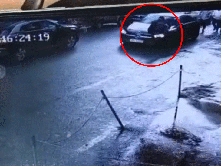 एसआई ने युवक को कार से 200 मीटर तक घसीटा:ग्वालियर में ब्रेक लगाकर नीचे गिराया; कार हटाने को लेकर हुआ विवाद, एसआई लाइन अटैच