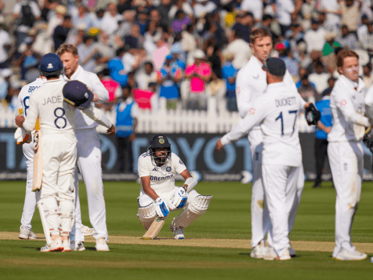 जडेजा 600 विकेट, 7000 रन बनाने वाले दूसरे भारतीय:बैट से गेंद लगने के बाद बोल्ड हुए सिराज; रिकॉर्ड्स-मोमेंट्स